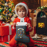 Fraser (of Lovat) Hunting Ancient Tartan Crest Christmas Stocking